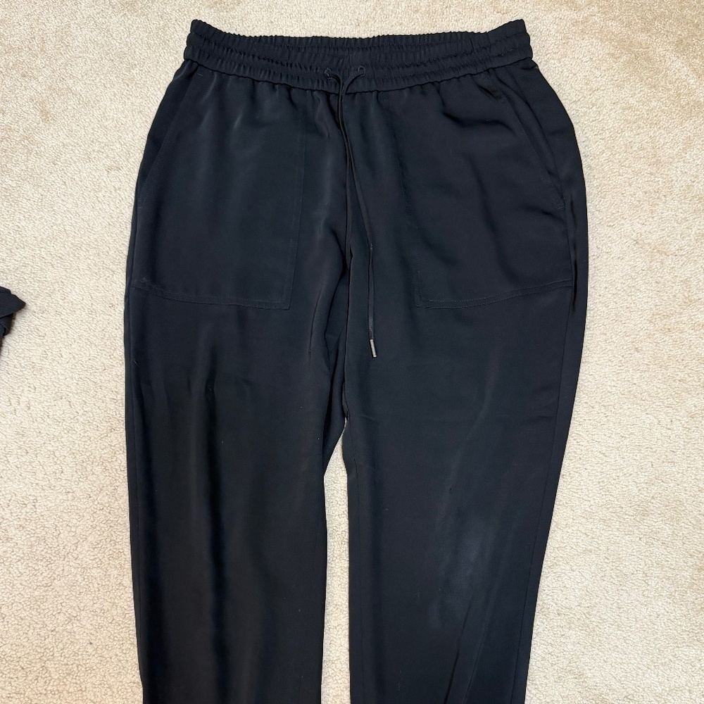 Ann Taylor Silk Blend Joggers